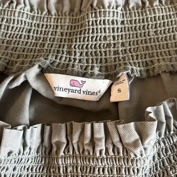 Vineyard Vines Madison Off Shoulder Dress Size Small - Picture 5 of 6